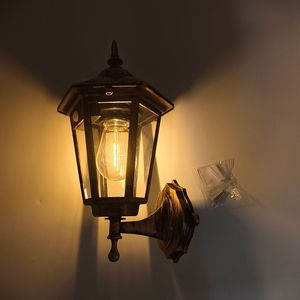 Nuova Lampada Solare da Parete Creativa per Esterni, Impermeabile, per Cortile, Villa, Giardino, Corridoio, Decorazione Atmosferica - Product Image 2