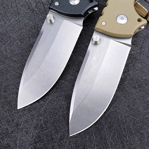 Couteau de poche pliable pour la randonnée et le camping CS 4-MAX Scout, lame en acier AUS-10A, manche en nylon et fibre de verre, OEM/DIY - Product Image 3