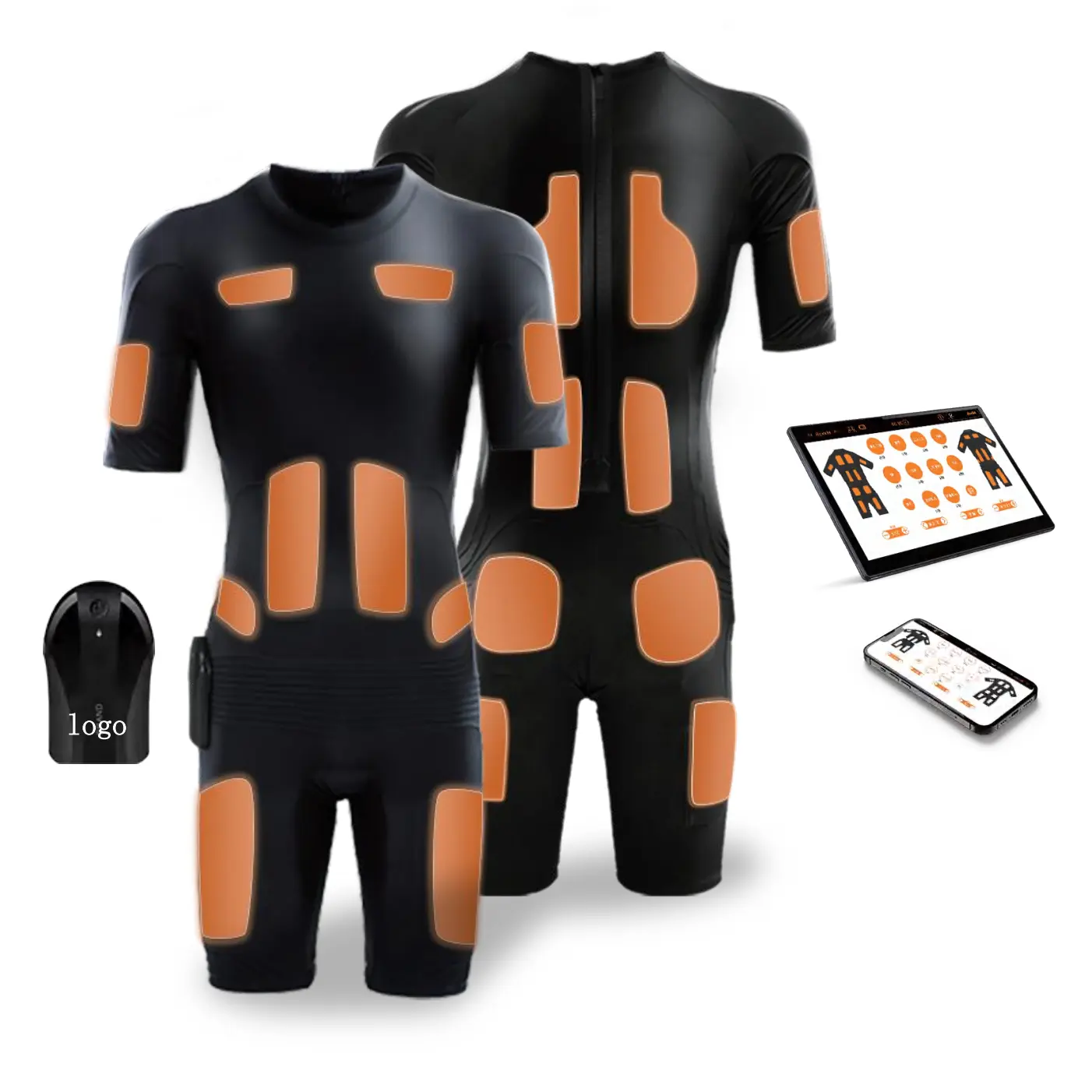 EMS kabelloser Anzug Training Ems Abnehmen Körper Fitness-Studio Version EMS Anzug mit professionellem System Schweiß-Aerobic