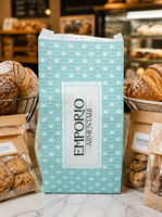 Sac en papier recyclé personnalisé avec logo, vente en gros, sac cadeau en papier pour boulangerie et plats à emporter