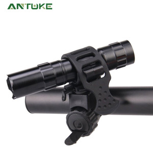 Support de phare de vélo en plastique noir, Clip de lampe de poche réglable pour le cyclisme, support de lumière LC-6 Dj23010 - Product Image 4