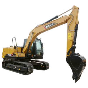 Second Hand Sanyi Sy135c PRO 215 235 Machine Excavators <b>Earth</b>-<b>Moving</b> <b>Machinery</b> Digger Mini Crawler Excavator - Product Image 1