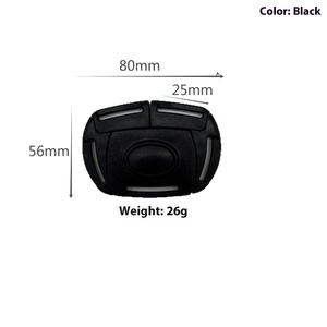 Cochecitos <span class=keywords><strong>Enmei</strong></span> CK238 con Hebilla de Seguridad Clásica de Cinco Puntos - Negro/Gris/Blanco, POM Duradero y Ajustable - Product Image 4