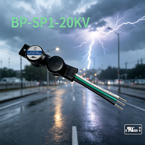 Parafoudre industriel 20kV 20kA avec bornier pour lampadaires LED, protection contre la foudre, vente en gros pour usines - Product Image 1