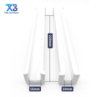 Patins de guidage d'ascenseur B22 en plastique de 10 mm pour rail principal d'ascenseur Fuji Yungtay Thyss, doublure de cabine DX1B DX1C, hôtel, entrepôt
