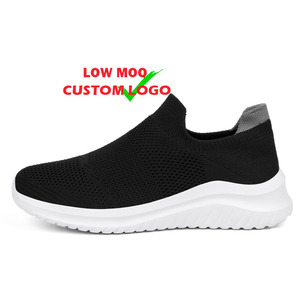 Zapatillas de Verano al por Mayor Ligeras Antideslizantes con Suela de EVA Iluminada y Tejido de Punto para Hombre - Product Image 1