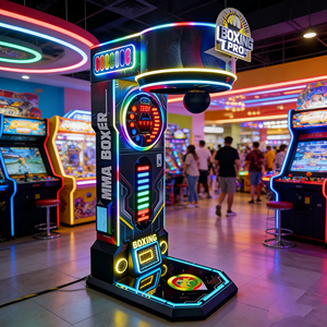 Nouveau produit : Machine de jeu d'arcade à monnayeur « Heated Boxing 2ème Génération » directement de l'usine, avec fonction d'affichage des scores - Product Image 1