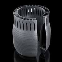 Piezas de prueba de gestión térmica de entramado impresas en 3D de metal personalizadas para I+D de transferencia y flujo de calor