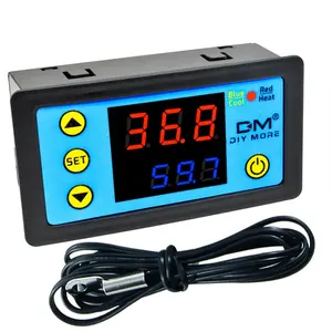 W3231 controlador de temperatura dc12v 24v, ac110v 220v termostato digital termoregulador para caixa de incubadora teste do medidor de temperatura