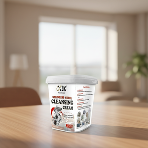 Crème Nettoyante Professionnelle Personnalisée 500g Écologique en Acier Inoxydable Solide, Élimination Profonde des Taches, Nettoyage en Une Seule Étape, Parfum Citron - Product Image 6