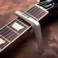 JOYO JCP-01 Capo Gitar Logam dengan Desain Pegangan Nyaman Ringan 30G untuk Gitar Akustik & Elektrik 6 Senar