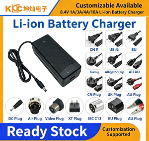 เครื่องชาร์จแบตเตอรี่ลิเธียม 8.4V สำหรับอะแดปเตอร์จ่ายไฟ 2 เซลล์ - Product Image 4