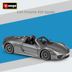 Hot Bán 1:24 P Orsche 918 Siêu Xe 718 Gt3 Kim Loại Mô Phỏng Die Cast Xe Hợp Kim Xe Mô Hình Quà Tặng Sưu Tập - Product Image 5