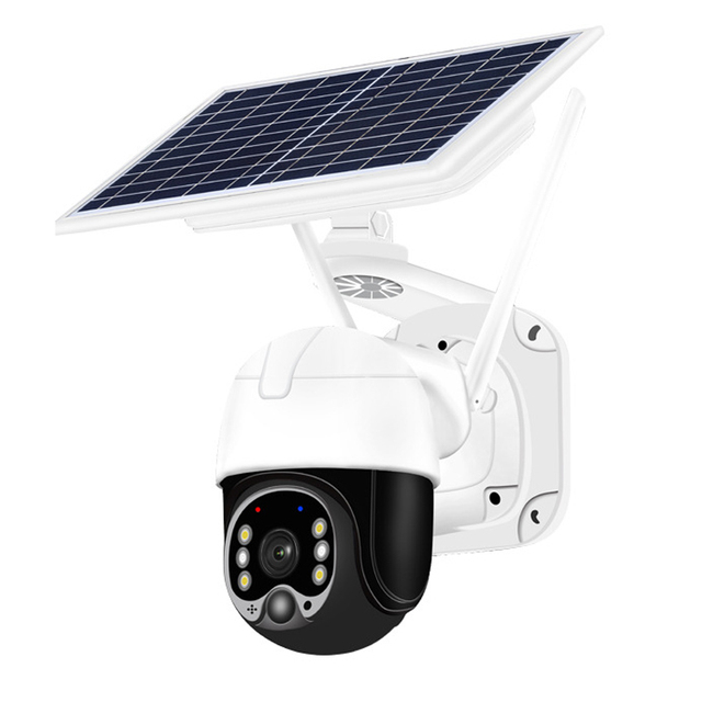 4G WiFi Solar Security Cameras 3MP Color Night Vision Wireless Outdoor for Home Surveillance Solar Camera
