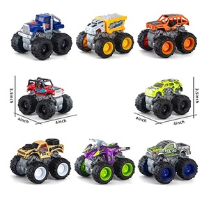 Coche de Juguete <span class=keywords><strong>Monster</strong></span> <span class=keywords><strong>Truck</strong></span> 1:64, <span class=keywords><strong>Bigfoot</strong></span> <span class=keywords><strong>Monster</strong></span> <span class=keywords><strong>Truck</strong></span> con Ruedas Gigantes, Idea de Regalo para Niños - Product Image 5