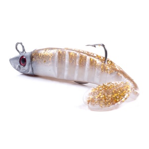15G 25G artificiale in plastica morbida esca testa di piombo jigging pesce esca - Product Image 4