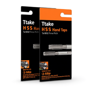 Machos de roscar manuales HSS Ttake TA1602 de paso fino DIN 2182 ISO 2 6H y terrajas - Product Image 2