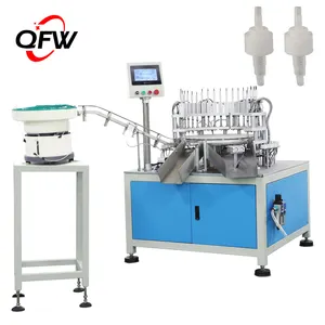 QFW Nouvelle conception de machine d'assemblage de tête de mercure de presse de lotion machine d'assemblage automatique de pompe de lotion efficace
