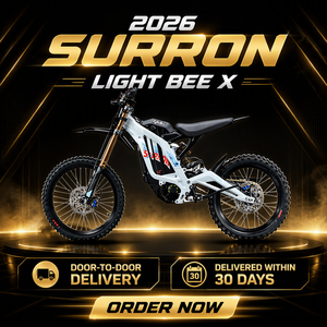 Nueva Motocicleta Ligera para Cross 2026, Cuadro de Aluminio Forjado, Motor de 72V 35Ah, Tiempo de Carga 2.5h, para Pista - Product Image 1