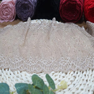 Bas prix tissu délicat haut de gamme soutien-gorge femmes robe sous-vêtements robe de mariée nylon ammoniac accessoires dentelle fleurs - Product Image 3