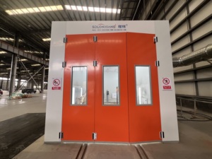Nuova Cabina di Verniciatura Auto con Illuminazione LED, Prezzo Conveniente, Design Innovativo con Porta e Forno - Product Image 6