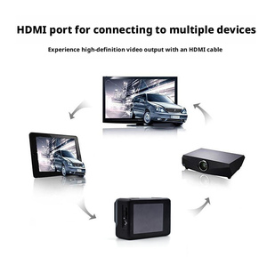 Cámara de Acción para Vlogger, Sumergible hasta 30 Metros, Cámara de Acción <span class=keywords><strong>4K</strong></span> con Ángulo de Visión de 170° °   Cámara Deportiva WiFi de Gran Angular 24G con Control Remoto para Time Lapse, Buceo y Esquí - Product Image 6