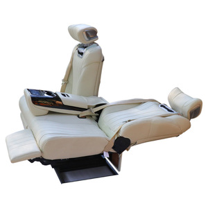Asiento Aero para Auto con Ventilación y Calefacción para Asiento Trasero de Van Comercial, Plegable a Cama, Interior de Cuero Napa - Product Image 1