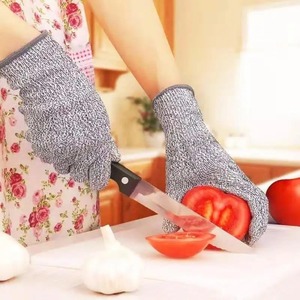 Level 5 Cut Proof Stab Resistant Wire Metal Glove Kitchen Butcher Cuts Gloves for Oyster Shucking <b>Fish</b> Gardening Gloves - Product Image 2