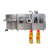 Automatische PLC-gestuurde olie- en chemische dranken PET glazen fles warmvulmachine voor sap en dranken