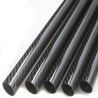 Klantspecifieke carbon fiber buis 3K 25mm telescopische paal buis watergevoede paal vierkante buis connector carbon fiber ski raamreinigingspaal