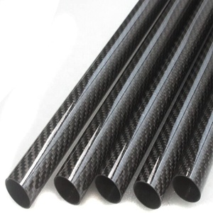 Tube télescopique en <span class=keywords><strong>fibre</strong></span> de carbone 3K 25 mm sur mesure, connecteur de tube carré pour perche à eau, perche de nettoyage de vitres en <span class=keywords><strong>fibre</strong></span> de carbone pour ski - Product Image 1
