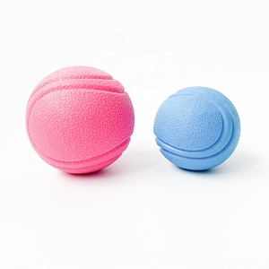 Katı TPR kauçuk 2 \ "2.5 \" yüksek sıçrama köpek tenis topu Pet interaktif ve hareket oyuncak - Product Image 6