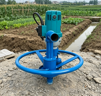 Machine de forage rotative électrique portative 2500W pour puits d'eau domestique, profondeur 60m, diamètre 150mm
