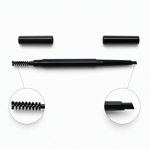 <span class=keywords><strong>Crayon</strong></span> à sourcils triangulaire rotatif noir OEM à faible MOQ, marque privée, 6 couleurs, waterproof et anti-bavures - Product Image 3