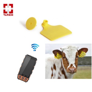 Étiquette d'oreille RFID UHF 840-960 MHz pour l'identification des animaux, gestion du bétail et élevage, pour l'étiquetage des animaux - Product Image 3