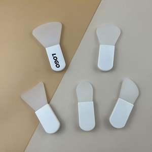 Mini <b>Silicone</b> Face Mask Brush Applicator, Short Handle Facial Mud Mask <b>Tool</b>, Portable <b>Silicone</b> Beauty Brush for Spa and Gifts - Product Image 1