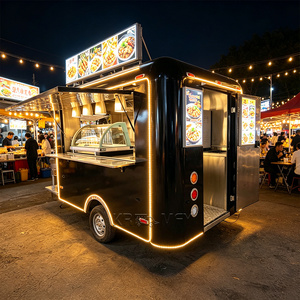 Ice Cream Cart Fully Equipped Mobile Food Cart for Street Food <b>Concession</b> <b>Trailer</b> - Product Image 3