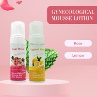 60ml Mousse Lavante Vaginale Antiseptique Nettoyant Intime Féminin Mousse Yoni Privée pour Femmes