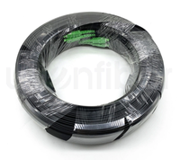 Cable de Fibra Óptica para Interiores FTTH, Cable de Conexión de Fibra SM9/125, G.657A con Conector SC en APC/UPC, 10m+ para FTTX