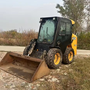 Sử dụng Skid Steer điện mini Skid Steer loader 1 tấn 2 tấn 3 tấn để bán Sử dụng <span class=keywords><strong>JCB</strong></span> Skid Steer nhỏ gọn theo dõi loader bánh xe - Product Image 1