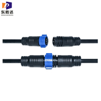 Conector Impermeable M20 IP67, Conector de Cable Autoblocante, Sistema de Cableado de Alto Rendimiento para Maquinaria de Exterior