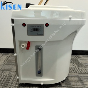 อ่างสระผมแบบพกพา Kisen Popular ขนาด 60 ลิตร รูปทรงครึ่งวงกลม พร้อมเครื่องทำน้ำอุ่น เก้าอี้สระผมแบบเตียง สำหรับร้านเสริมสวย ร้านทำผม และสปา - Product Image 4