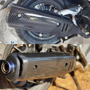 Applicable à <span class=keywords><strong>Honda</strong></span> Giorno <span class=keywords><strong>125</strong></span> pour modifier le couvercle de protection du tuyau d'échappement et le couvercle décoratif - Product Image 2