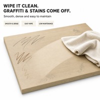 Panneaux de fibres de bois MDF de qualité E0 sans formaldéhyde, panneaux de fibres écologiques pour meubles de chambre et de chambre d'enfant