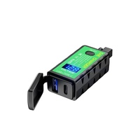 Chargeur rapide SAE Kewig avec affichage, prise de charge USB Type-C QC3.0 pour moto, idéal pour la rénovation/amélioration du guidon de moto