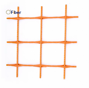 Customized Spacing GFRP <strong>Fiberglass</strong> <strong>Rebar</strong> Mesh-Pultrusion Process Brand Fiber Construction Water Treatment Use Smooth/Painted - Product Image 1