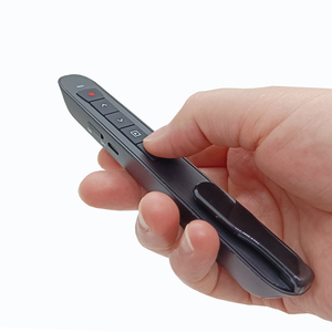 แบตเตอรี่ลิเธียมพรีเซนเตอร์แบบชาร์จไฟ Laserpointer สีแดง PPT Clicker การนำเสนอระยะไกล Clicker เลเซอร์ <span class=keywords><strong>Powerpoint</strong></span> - Product Image 1