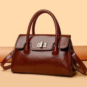 Sac cabas bandoulière Oxford pour femme, grande capacité, en toile avec poche zippée - Product Image 1