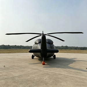 Modelo de Helicóptero Black Hawk Inflable a Escala 1:1, Impermeable, para Publicidad, en PVC/Tela Oxford, Personalizable - Product Image 4