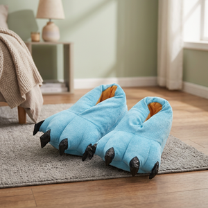 Dropshipping 2026 Winter Xmas Gift Warm Dinosaur <b>Teddy</b> Bear Christmas for TPR Outsole - Product Image 2